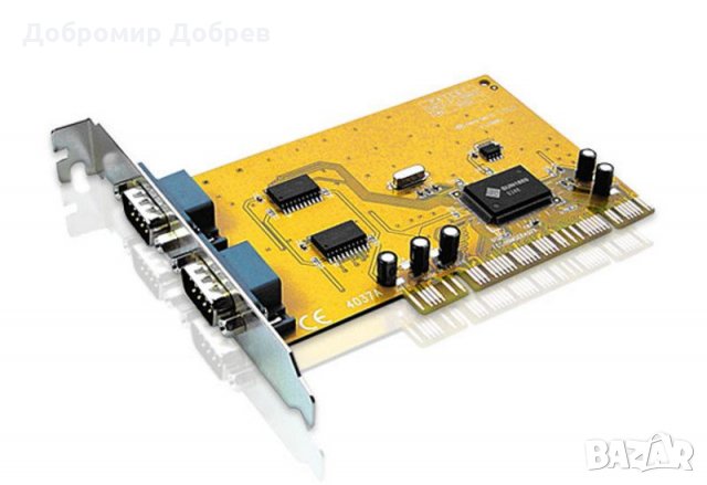 RS 232 на PCI платка, снимка 2 - Други - 27588908