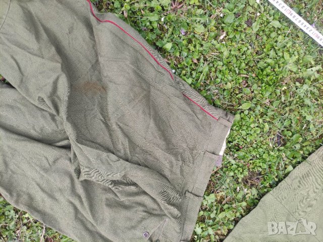 Продавам лятна униформа: брич и куртка соц НРБ, снимка 6 - Антикварни и старинни предмети - 40310370