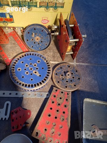  Стар немски конструктор Mekanik, снимка 4 - Антикварни и старинни предмети - 43803999