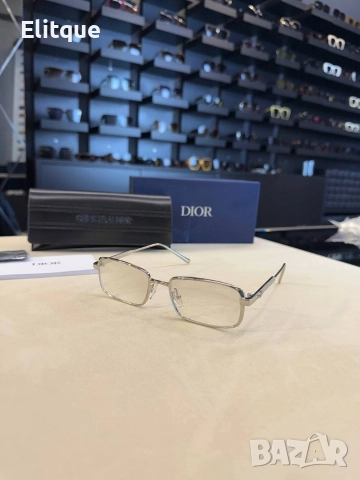 очила с черен обикновен калъф и ув защита Christian Dior , снимка 2 - Слънчеви и диоптрични очила - 52940359