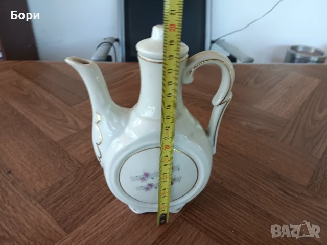 Стара порцеланова българска кана, снимка 6 - Аксесоари за кухня - 50939709