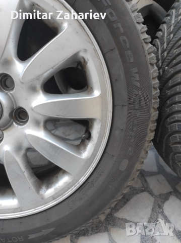 Джанти за Jaguar X-Type - 16ки + Зимни гуми, снимка 3 - Гуми и джанти - 51655900