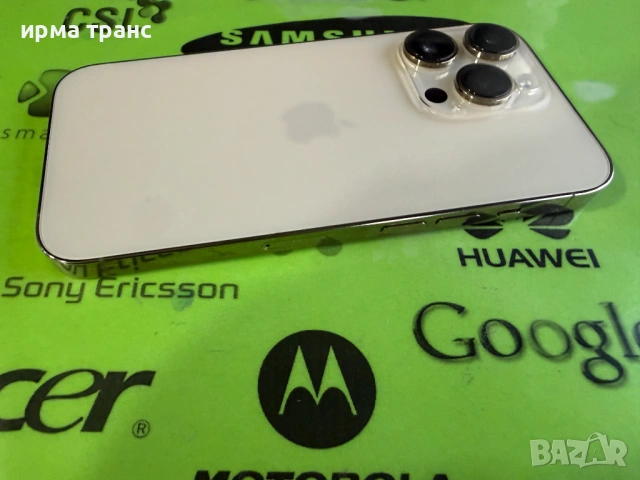 iPhone 14 Pro 128gb Gold 93% батерия.гаранция, снимка 6 - Apple iPhone - 53232454