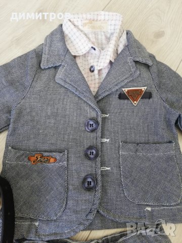 Официален детски костюм 6-9м, снимка 5 - Комплекти за бебе - 26858433