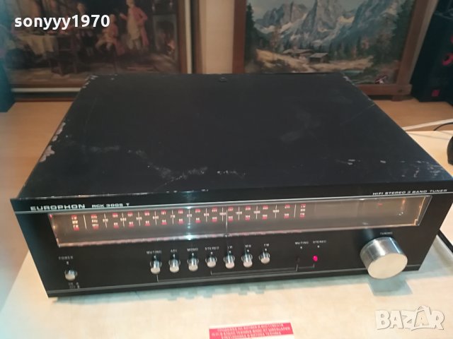 EUROPHON RCK3005T-STEREO TUNER-SWITZERLAND 1305211102, снимка 7 - Ресийвъри, усилватели, смесителни пултове - 32859833
