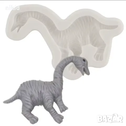 5 ВИД Изправен Динозавър силиконов молд форма за украса декор торта фондан шоколад гипс