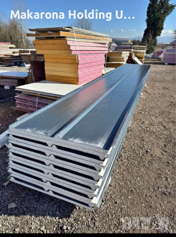 Покривни термопанели Цветни 4см дебелина 