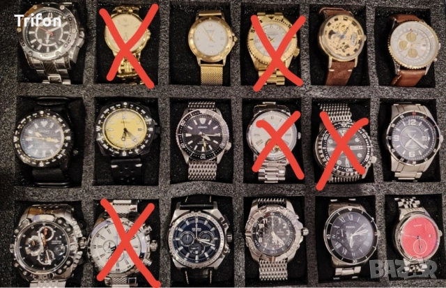 Bulova , Raymond Weil , Seiko , Casio , Fossil , Festina , Invicta, снимка 2 - Мъжки - 48928904