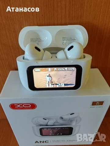 Слушалки безжични ANC XO-X36(Pro) Bluetooth 5.3 с дисплей, снимка 10 - Слушалки и портативни колонки - 50979867