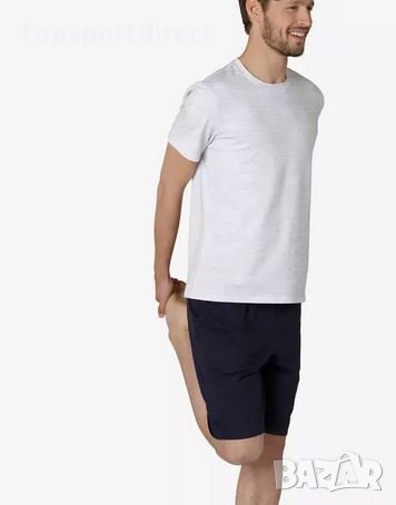 МЪЖКА ТЕНИСКА ЗА ТРЕКИНГ ПЪТУВАНИЯ TRAVEL 100 внос Франция. , снимка 3 - Тениски - 33150516