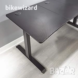 Геймърско бюро X Rocker Cougar XL Ultra Wide от алуминий и карбон 160.5 x 80 x 65-80 см НОВО, снимка 2 - Бюра - 52568249