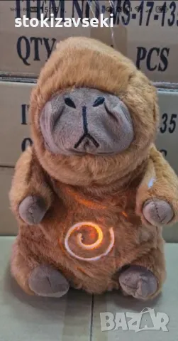 Дишаща Капибара, Успокояваща бебешка играчка със светлина и звук, снимка 1