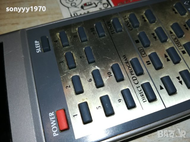 denon rc-130 receiver/cd/deck remote-внос swiss 2811231602, снимка 8 - Ресийвъри, усилватели, смесителни пултове - 43183447