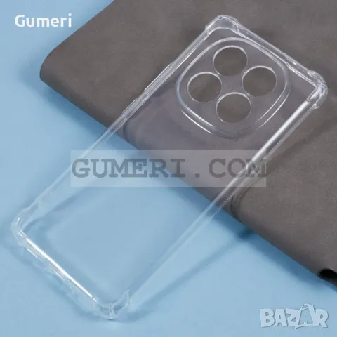 Xiaomi Redmi Note 14 Pro+ 5G  Прозрачен Гръб Air, снимка 4 - Калъфи, кейсове - 49222020