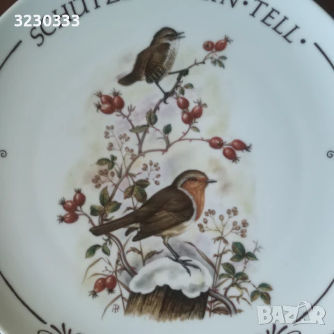 Порцеланова чиния за стена, снимка 6 - Картини - 51078529