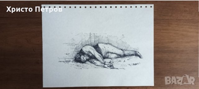 ГРАФИКА - БГ АВТОР, ПОДПИСАНА, снимка 3 - Картини - 35578625