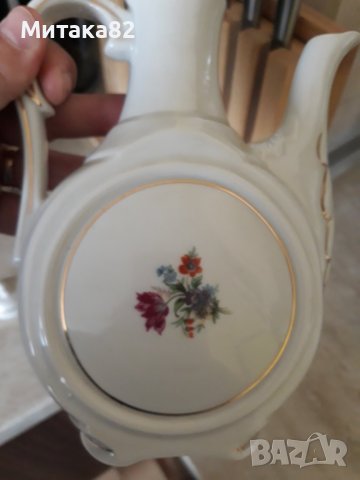 Порцеланов чайник, снимка 5 - Сервизи - 40541701