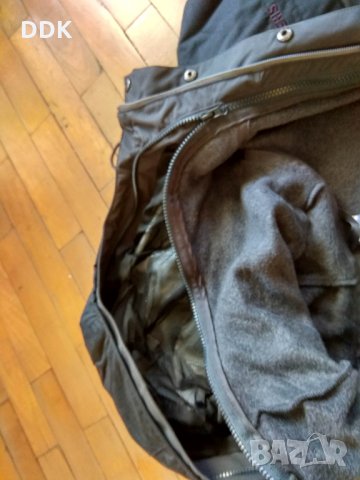 МЪЖКО ЯКЕ ЗА ПРЕХОД FORCLAZ 200 RAIN 3 В 1, ЧЕРНО QUECHUA-Чисто ново!, снимка 6 - Спортни дрехи, екипи - 35462519