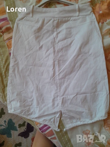 Като нова!Бяла пола, снимка 7 - Поли - 51005778