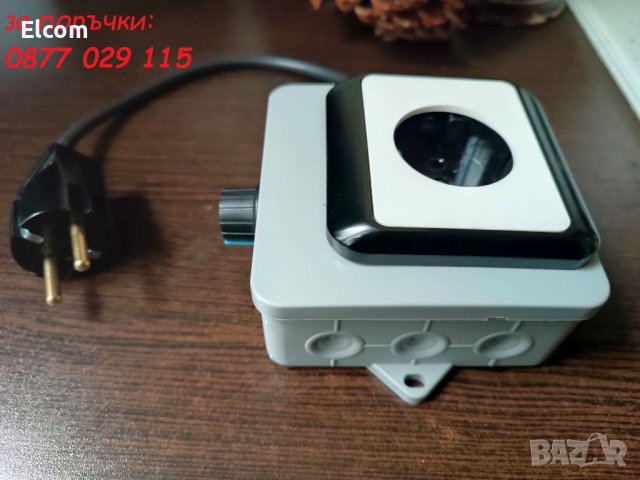 Ел. регулатор на обороти на двигатели до 1kW 230V или димиране до 2kW, снимка 4 - Други машини и части - 38701020