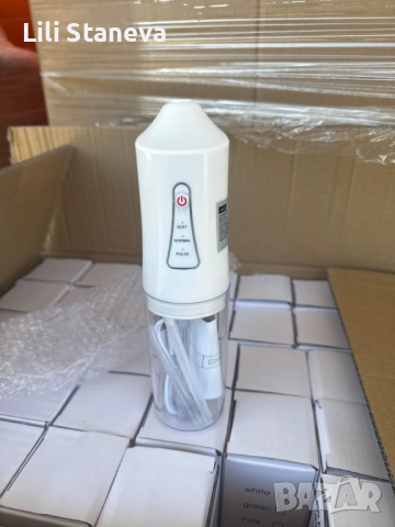 Портативен зъбен душ с 3 режима на действие и мощна водна струя / Цвят: Бял. , снимка 2 - Други - 52822060