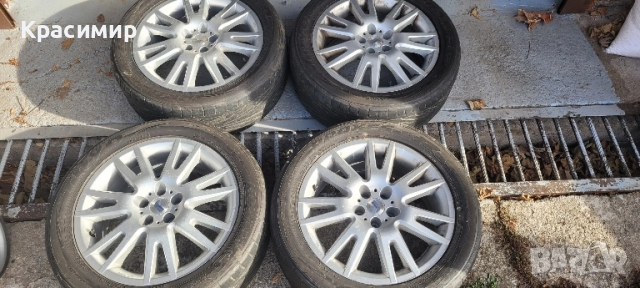 4бр.Джанти 17 Пежо 807+Гуми 225 50 17, снимка 3 - Гуми и джанти - 52244040