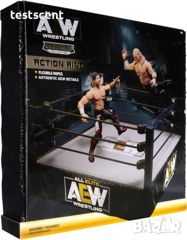 Ринг за играчки AEW All Elite Wrestling Jazwares Wrestling ring кеч игра, снимка 5 - Други игри - 48170757