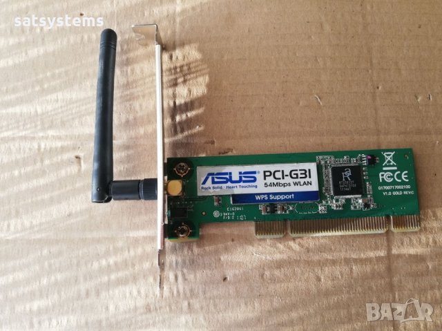 PCI 54Mbps WLAN Card Asus PCI-G31 