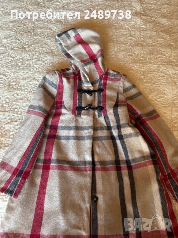 Burberry детско палто, снимка 2 - Детски якета и елеци - 43937050