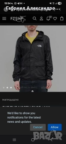 Мъжка ветровка The north face , снимка 9 - Якета - 52575373