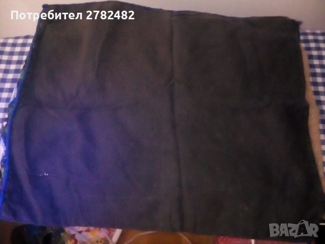 Ръчно тъкани къси килими и калъфка за възглавница, снимка 5 - Покривки за легло - 52815457