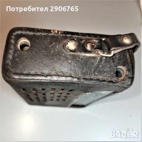 Стар транзистор Selga Селга с кожен калъф, снимка 7 - Антикварни и старинни предмети - 38406322
