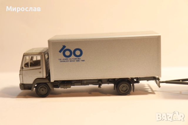 	HERPA 1:87 H0 MERCEDES BENZ 814  КАМИОН МОДЕЛ, снимка 2 - Колекции - 52342562