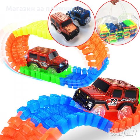Светеща писта с колички magic track Меджик Тракс 12 МЕСЕЦА ГАРАНЦИЯ, снимка 4 - Коли, камиони, мотори, писти - 27053038