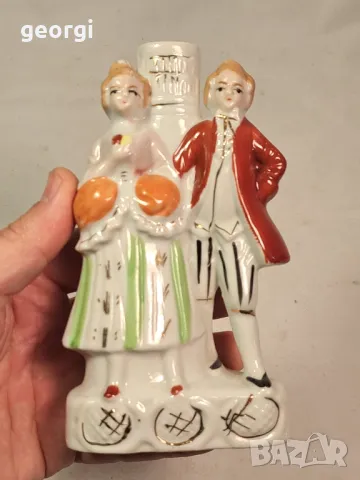 порцеланова основа за нощна лампа   22/3, снимка 6 - Настолни лампи - 49199755