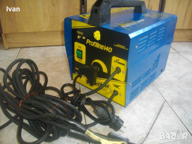 Голям НЕМСКИ Заваръчен Електрожен-140 Ампера-Ф3,2 мм-16 кг-Като Нов-Отличен-Profiline 140, снимка 2 - Други инструменти - 36515676