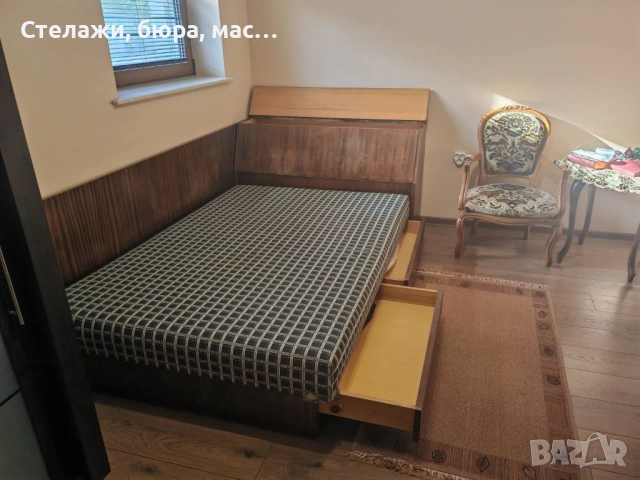 Продавам легло Приста с ракла и матрак 120 х 190 см., снимка 2 - Спални и легла - 52668053