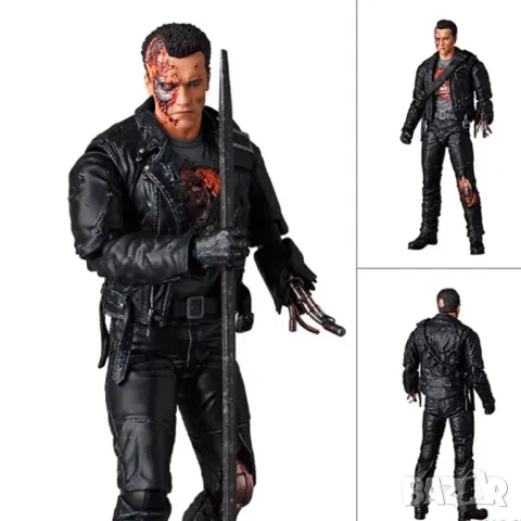 100% Original Genuine NO.191 Terminator 2 T-800 Mafex, снимка 1 - Колекции - 48317707