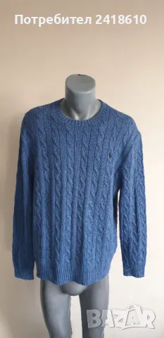 POLO Ralph Lauren Cable Cotton / Knit Mens Size XL НОВО! ОРИГИНАЛ! Мъжки Пуловер!, снимка 10 - Пуловери - 48854329