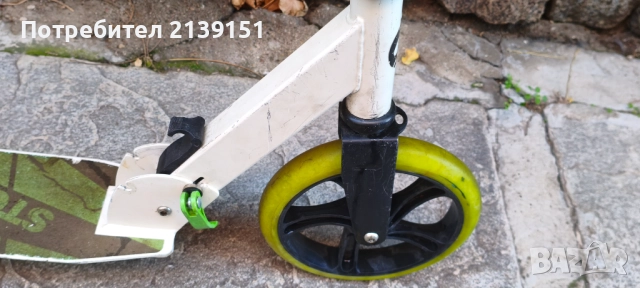 Алуминиева сгъваема тротинетка BYOX, снимка 3 - Други спортове - 52885362