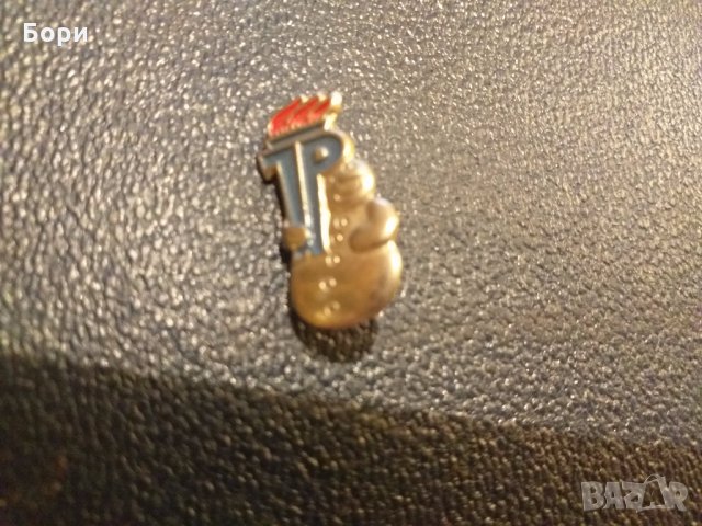 Значка ГДР пионерска зимни видове снежен човек, снимка 3 - Други ценни предмети - 27880786