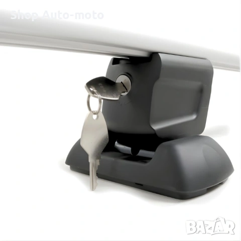 Напречни греди за багажник Automat – универсални, алуминиеви, 135 см, със заключване, снимка 3 - Аксесоари и консумативи - 53205091