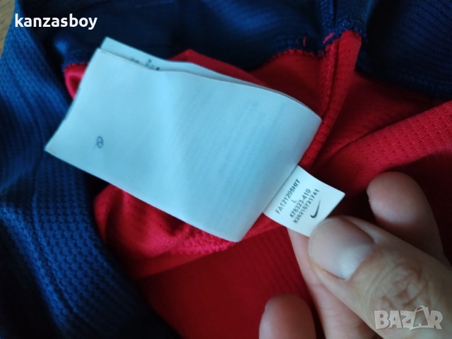 Nike Paris Saint Germain Fly Emirates - страхотна футболна тениска L, снимка 6 - Тениски - 53167383