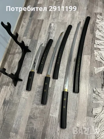 Японски меч, комплект от три броя