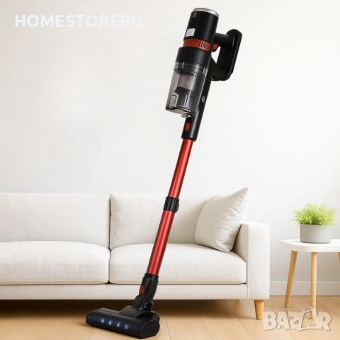 Безжична ръчна прахосмукачка тип „стик“ – V Group KB-703B, снимка 4 - Прахосмукачки - 53157059