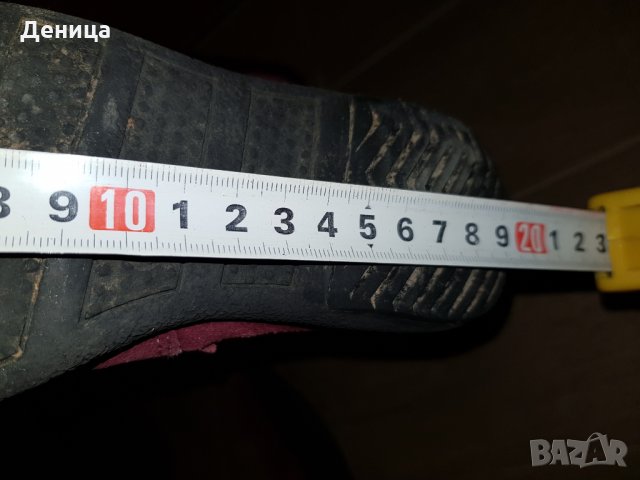 Детски ботуши - вишнев цвят 28 номер, снимка 5 - Детски боти и ботуши - 27443181