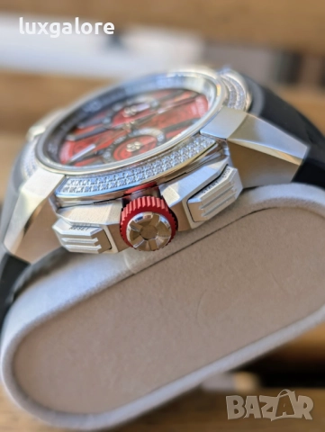 Mъжки часовник Jacob & Co. Epic X Chrono с кварцов механизъм, снимка 3 - Мъжки - 51799346