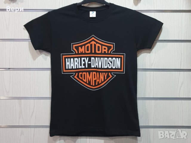 Нова мъжка тениска с трансферен печат MOTOR HARLEY DAVIDSON, мотори, снимка 14 - Тениски - 28295924