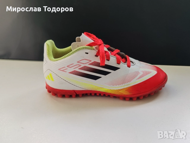 Стоножки Adidas F50 EU31, снимка 4 - Футбол - 52882926