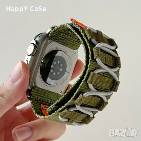 TACTICAL Каишка за Huawei Watch/Garmin/Xiaomi/Samsung/Apple/Amazfit, снимка 3 - Каишки за часовници - 50980802